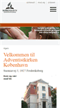 Mobile Screenshot of kobenhavn.adventistkirke.dk